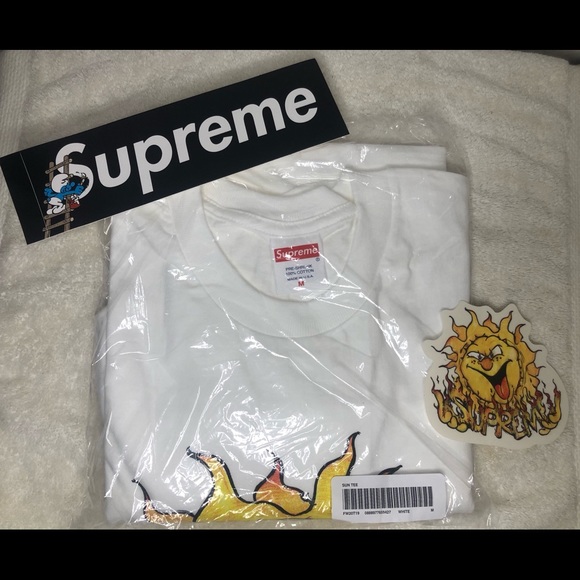 ⚠️SOLD⚠️ Supreme Sun Shirt Tee (Size M)Week 7 *SOLD OUT* - Picture 2 of 4